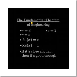 datal Theorem Of Engineering Posters and Art